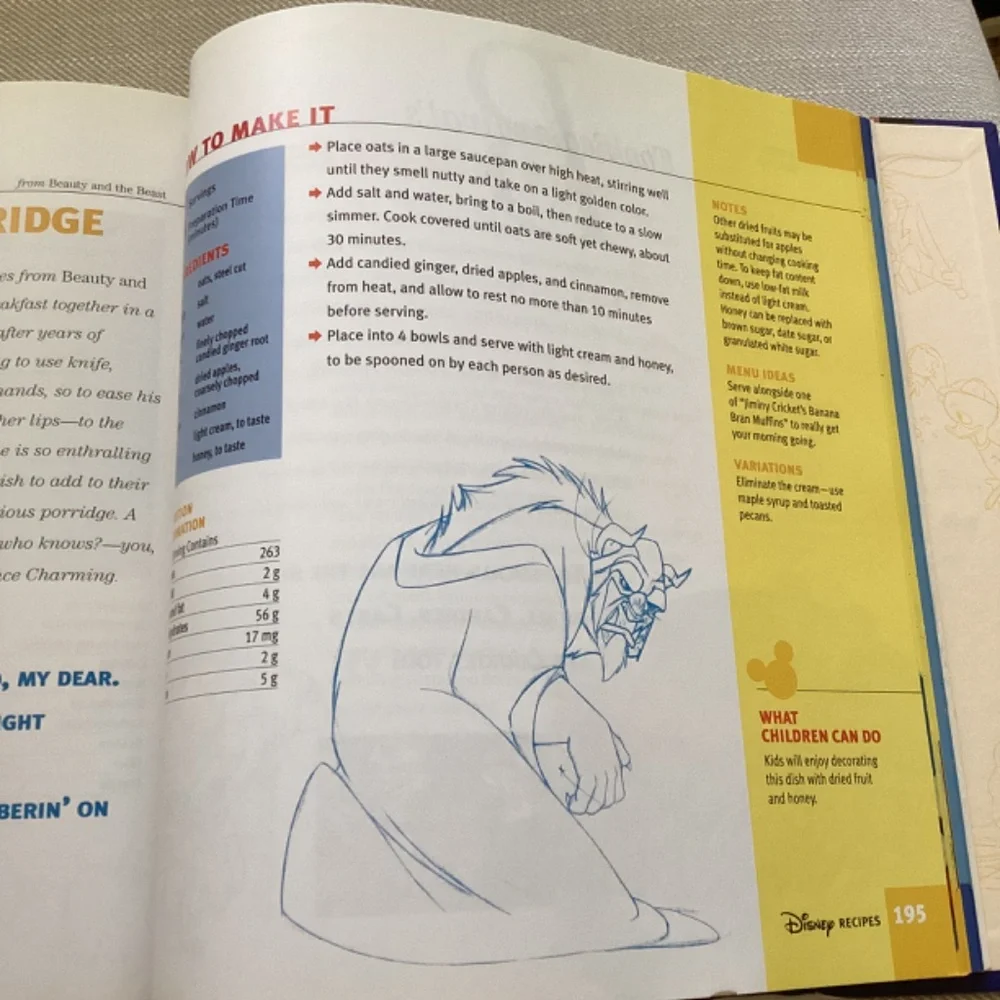 Disney Recipe Book - Picture 4 of 4